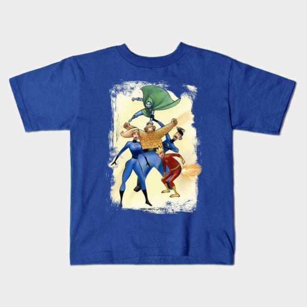 Mendrugos Fantasticos Kids T-Shirt by Juan Alvarez & Jorge Gomez Shop